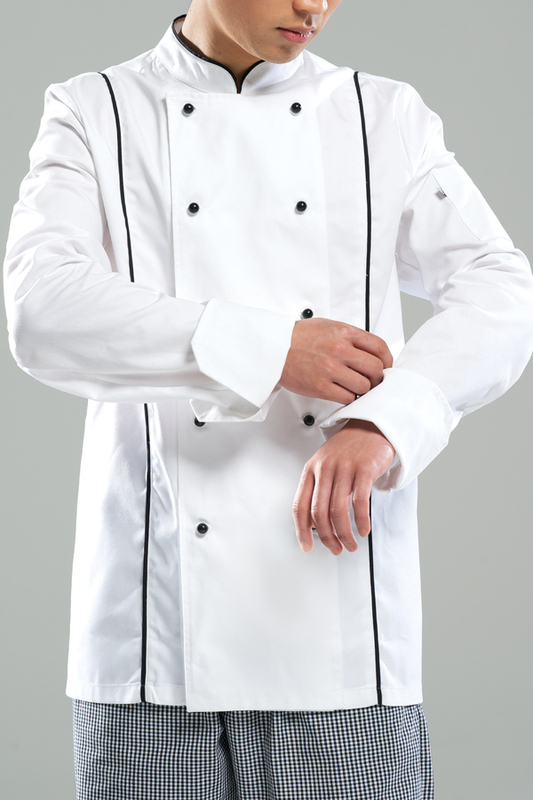 custom made chef coat uniforms image